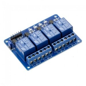 4 lü 5V Röle Devresi 4 kanal  4 Way Relay Board