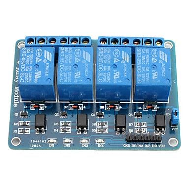 4 lü 5V Röle Devresi 4 kanal  4 Way Relay Board