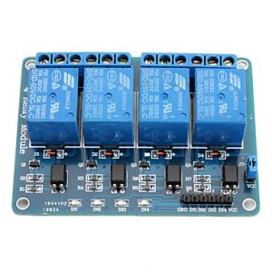 4 lü 5V Röle Devresi 4 kanal  4 Way Relay Board