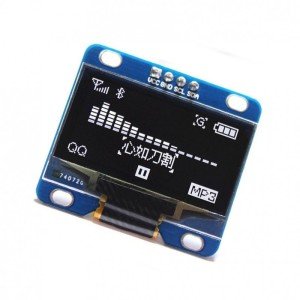 0.96 inch OLED ekran 128x64