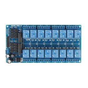 16 lı 12V Röle Devresi  16 kanal  - 16 Way Relay Board