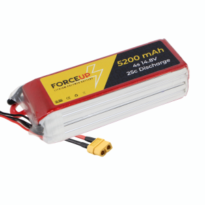 FORCEUP 14.8V Lipo Pil Batarya 5200mAh 25C