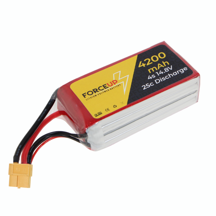FORCEUP 14.8V Lipo Pil Batarya 4200mAh 25C