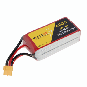 FORCEUP 14.8V Lipo Pil Batarya 4200mAh 25C