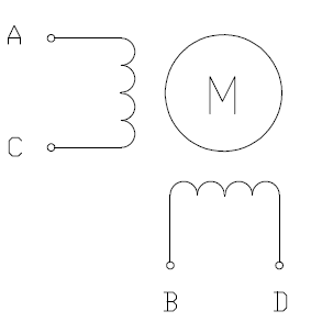 Nema 17 Bipolar, 200 Steps/Rev, 42×38mm, 2.8V, 1.7 A/Phase