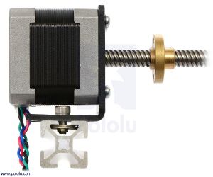Nema 17  28cm Lead Screw: Bipolar, 200 Steps/Rev, 42×38mm, 2.8V, 1.7 A/Phase