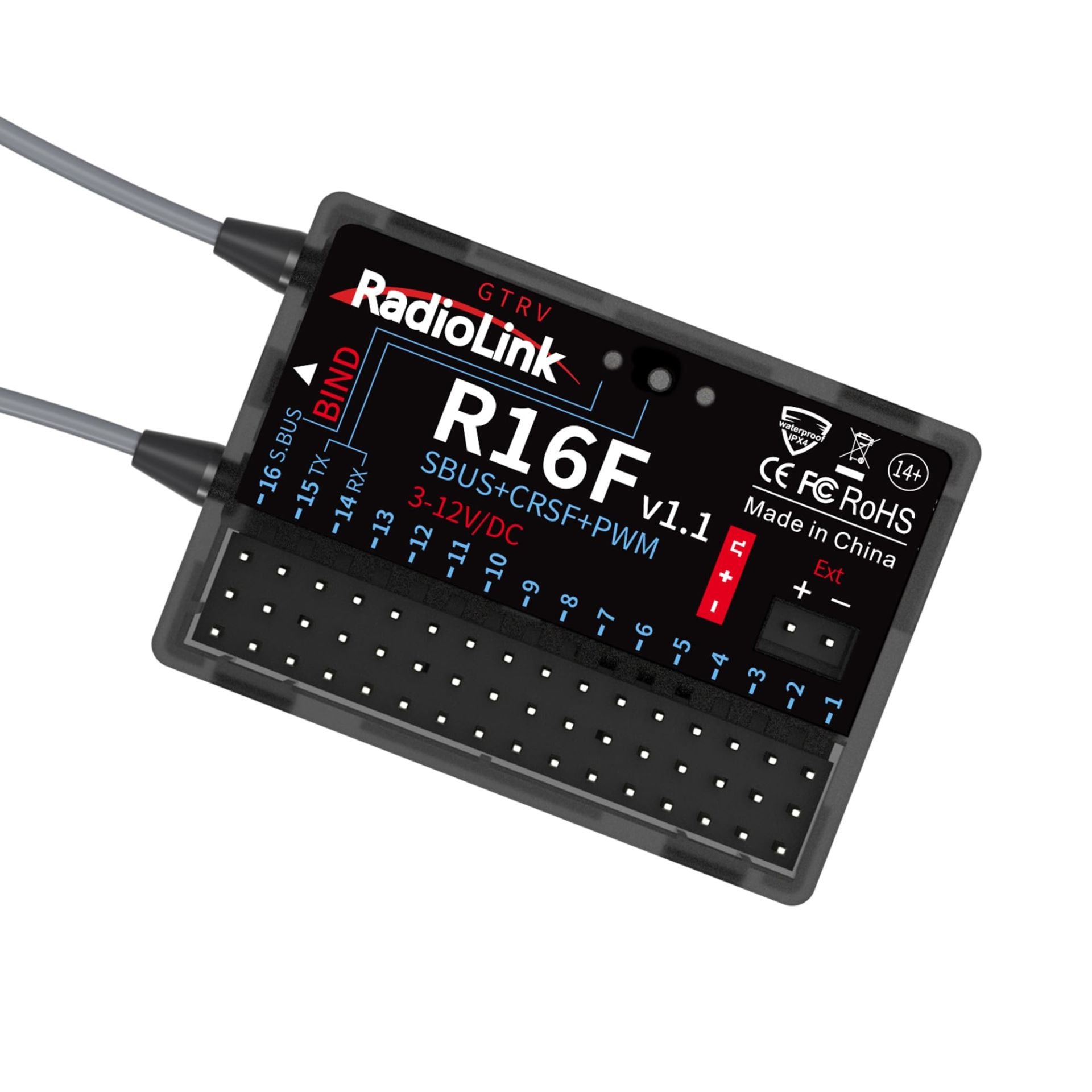Radiolink R16F 16 Kanal Uzaktan Kumanda Alıcısı