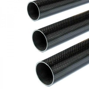 Karbon Fiber Boru 3K 14mm x  1 Mt  - 14x12x1000mm