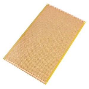 Delikli Plaket 13x25 cm   Pertinaks