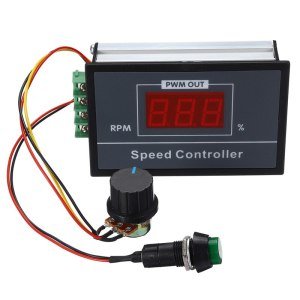 9V - 60V 30A Dijital Ekranlı Tek Yönlü Motor Hız Kontrol Devresi