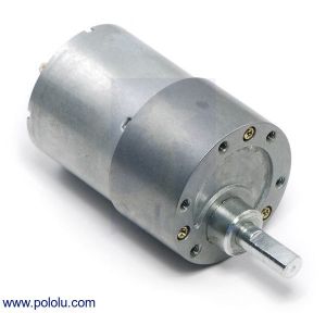 30:1 Metal Gearmotor 37Dx57L mm | 30:1 Metal Redüktörlü 350 RPM Dc Motor