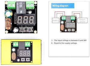VHM-009 5-36V Pil & Akü Aşırı Deşarj Koruma Modülü
