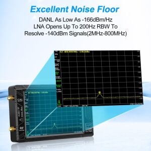 Tinysa Ultra 100k-5.3GHz Spektrum Analizörü  4 inç HD Dokunmatik Ekran