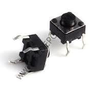 4 bacak buton 6x6x5mm - Breadboard Uyumludur