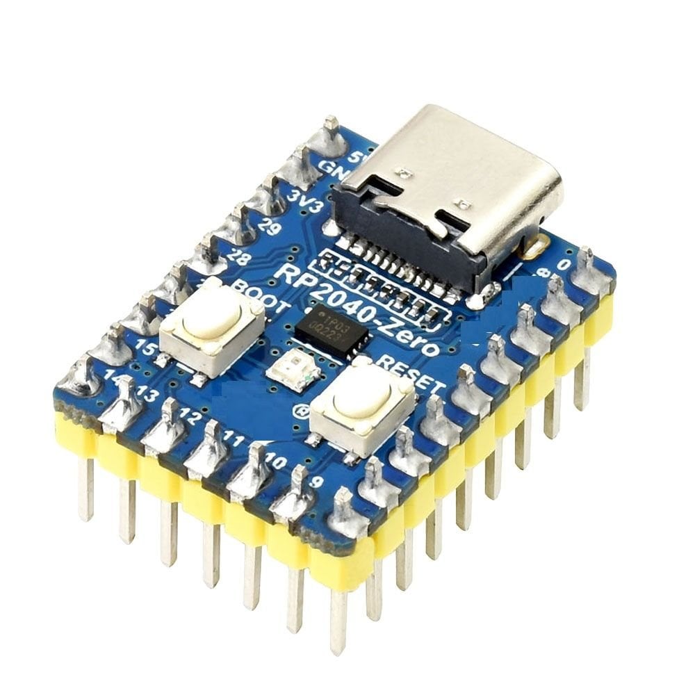 RP2040-Zero Raspberry Pi MCU RP2040 Lehimli