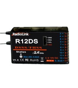 Radiolink R12DS 12 kanal Alıcı 2.4GHz