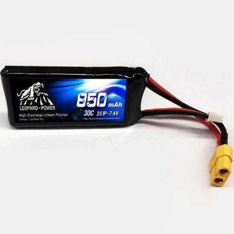 2s 850 mah 40C Lipo Batarya 7.4V Pil