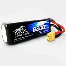 3s 6200 mah 40C Lipo Batarya 11.1V Pil