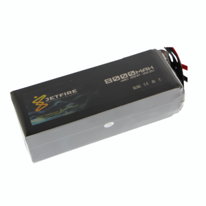 22.2V 8000mAh 100C Lipo Batarya 6S JetFire Pil