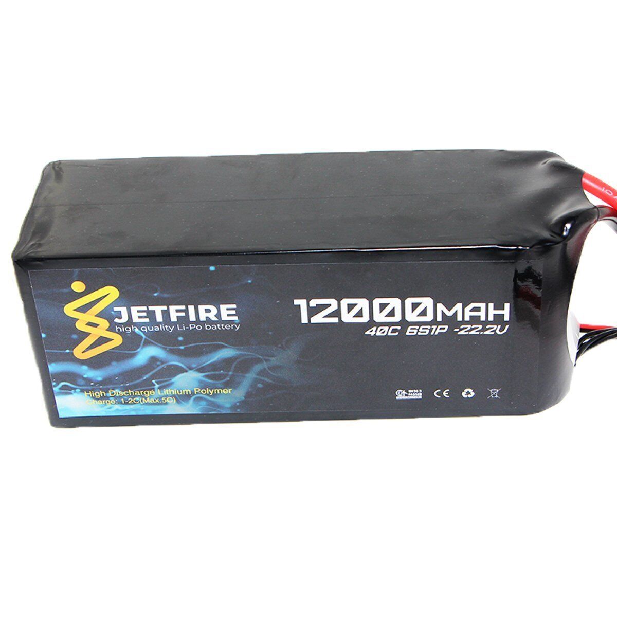 22.2V 12000mAh 70C Lipo Batarya 6S JetFire Pil