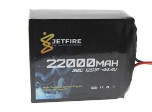 44.4V 16000mAh 70C Lipo Batarya 12S JetFire Pil