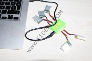 5 li 3.7v 1s Lipo pil batarya Şarj aleti 1000 mah