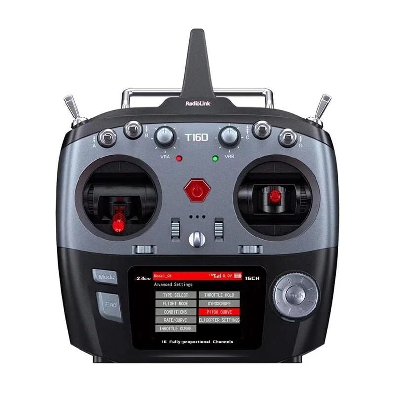 Radiolink  T16D 16 Kanal Dijital Kumanda Seti (R16F 16-Kanal Alıcı Dahil)