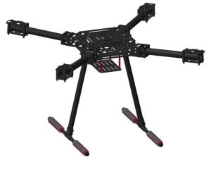 ZD550 Katlanabilir İniş Takımlı Karbon Fiber Drone Gövdesi ( Demonte )