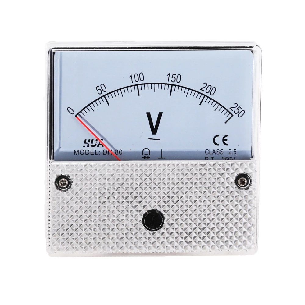 250v Voltmetre Analog