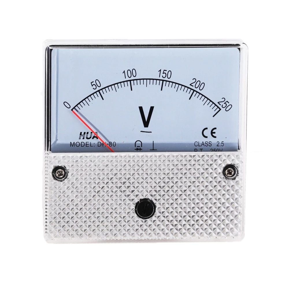 250v Voltmetre Analog