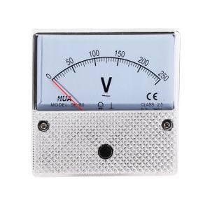250v Voltmetre Analog