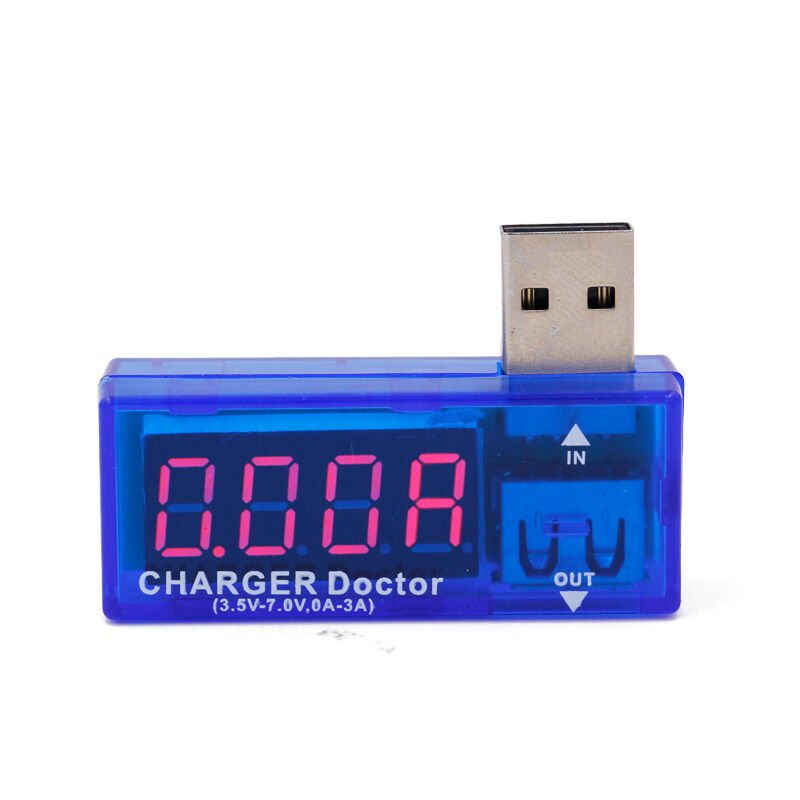 Usb Voltaj ve  Akım  Ölçer 3.3v 18v