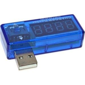 Usb Voltaj ve  Akım  Ölçer 3.3v 18v