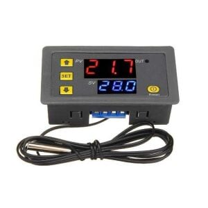 W3230 220V AC Röle Çıkışlı Dijital Termostat Sıcaklık Kontrol Cihazı