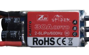 ZTW SPİDER 30A 2S - 6S 600 HZ ESC