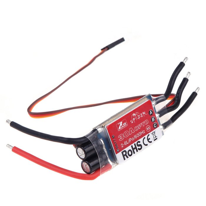 ZTW SPİDER 30A 2S - 6S 600 HZ ESC