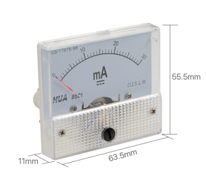 Analog 0 - 30mA Ampermetre