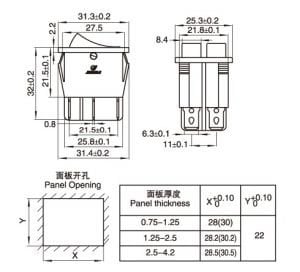 2li Işıklı Anahtar (On-Off)