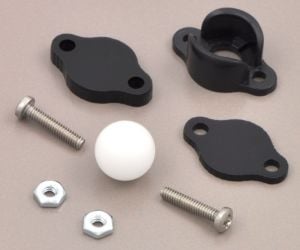 Sarhoş Teker Plastik 9.5mm  -  Ball Caster with 3/8'' Plastic Ball  PL-950