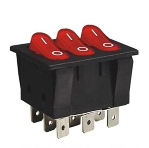 3lü Işıklı Anahtar (On-Off)