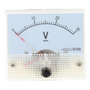 30v Voltmetre Analog