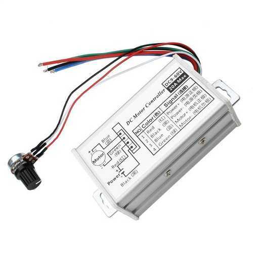 Dc 9-60v 20a Tek yön Motor Sürücü