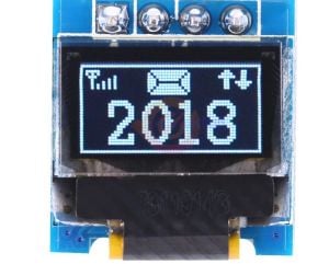 0.49 inc 64x32 Oled Ekran  I2C IIC