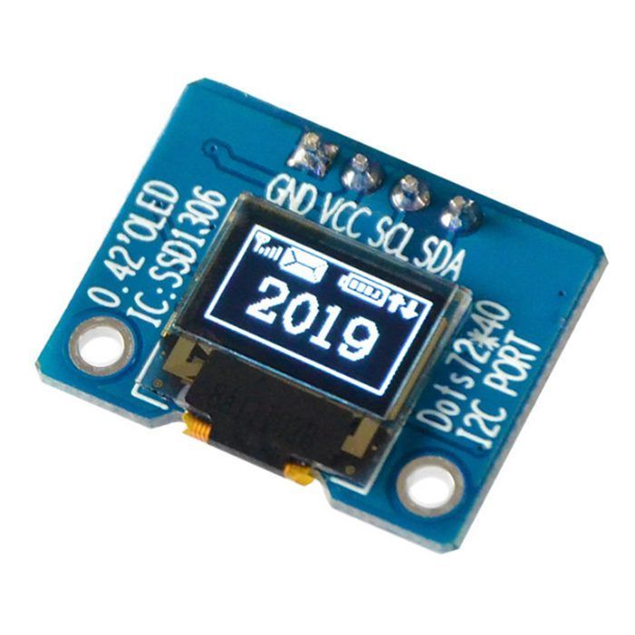 0.42 inc72x40 Oled Lcd Ekran i2c/spi  SSD1306