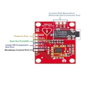 AD8232 Nabız - Ekg - Modülü DIY