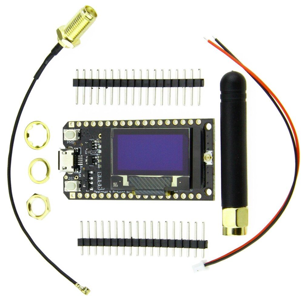 TTGO LORA32  868 Mhz ESP32 LoRa OLED 0.96 İnç Mavi Ekran