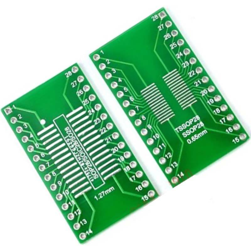 SOP28 / SOIC28 / SO28 / TSSOP28 / SSOP28 Smd - Dip Çevirici