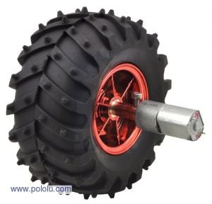 29:1 6V 440 Rpm 20mm Metal Redüktörlü Motor