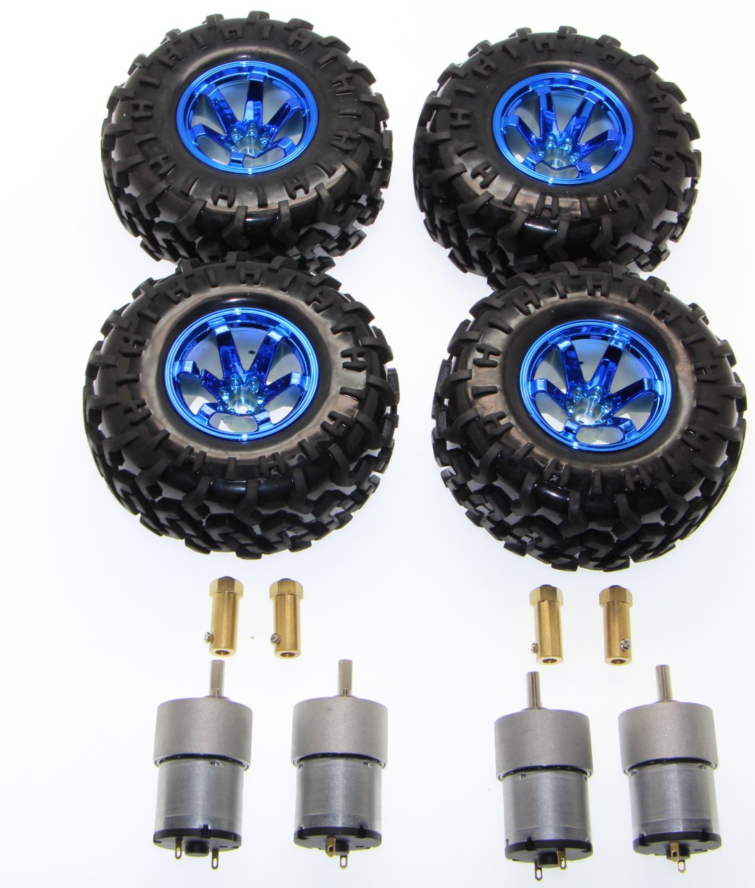 Arazi Robot Motor Teker Ekonomik Set