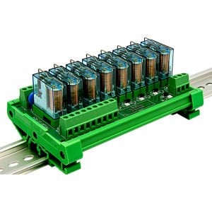 PLC 8 Kanal Röle Kartı 24v PNP Omron